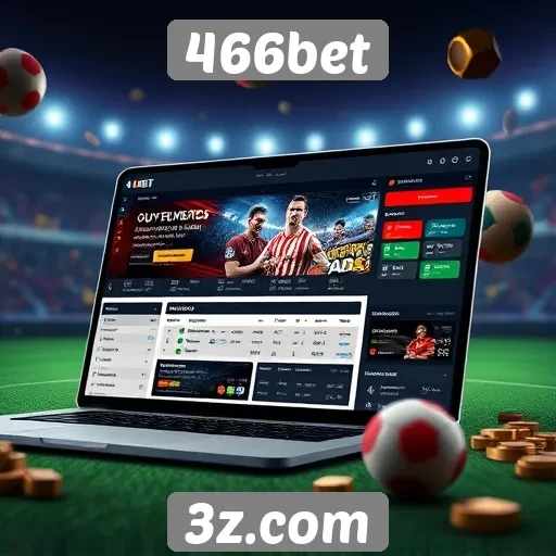 Navegação e usabilidade do site 466bet